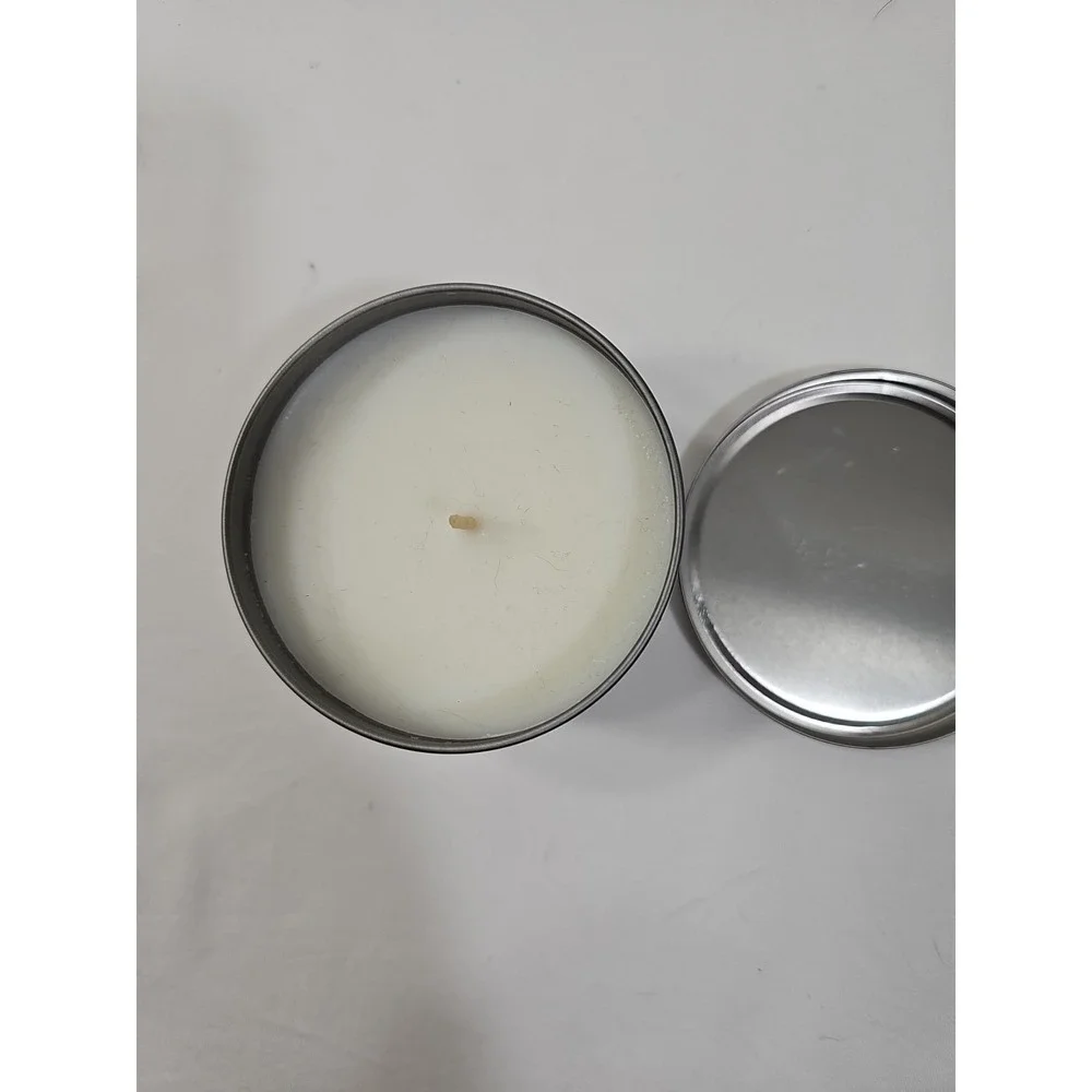 NEW Trader Joe's Eucalyptus Scented Candle 5.7oz Soy Wax - Lead Free Cotton Wick